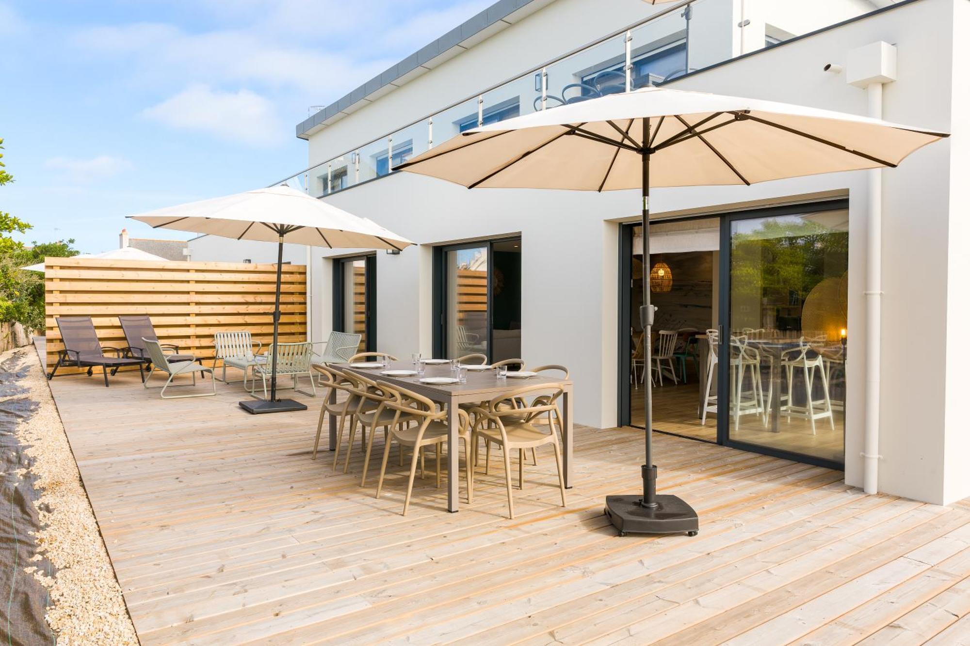Apartament Escale A Saint-Gue Penmarcʼh Zewnętrze zdjęcie